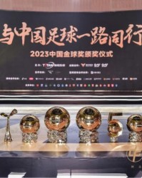 2023中国金球奖揭晓 武磊张琳艳折桂村超马宁获奖